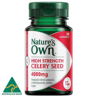 Nature's Own Celery Seed 4000mg 30 Capsules