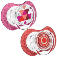 LOVI Dynamic sedative Soother Lovi 3-6 M-Cy (2pcs) ETNO